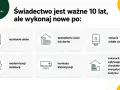 Kto wystawia świadectwo energetyczne? Nowe po wymianie okien, dociepleniu, zmianie źródła ciepła, modernizacji instalacji, montażu klimatyzacji lub zmianach wpływajacych na charakterystykę energetyczną budynku.