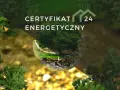 Zielony certyfikat energetyczny przy sprzedaży mieszkania. Drzewo w szklanej kuli symbolizuje ekologiczne podejście.