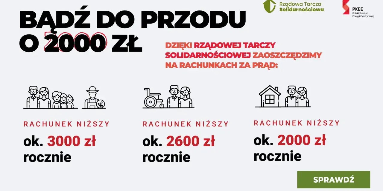 Rządowa Tarcza Solidarnościowa pomoże Ci jak być samowystarczalnym, oszczędzając na prądzie. Sprawdź, ile możesz zaoszczędzić!