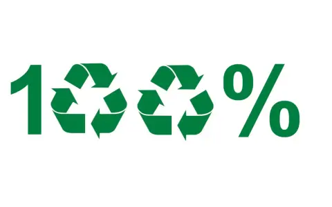 100% recyklingu. Czy polietylen to plastik? Tak, i można go poddać recyklingowi.