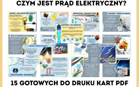 Prąd elektryczny to niewidzialny pomocnik, który zasila nasze życie. Od baterii po błyskawice, wszędzie jest czysty prąd.