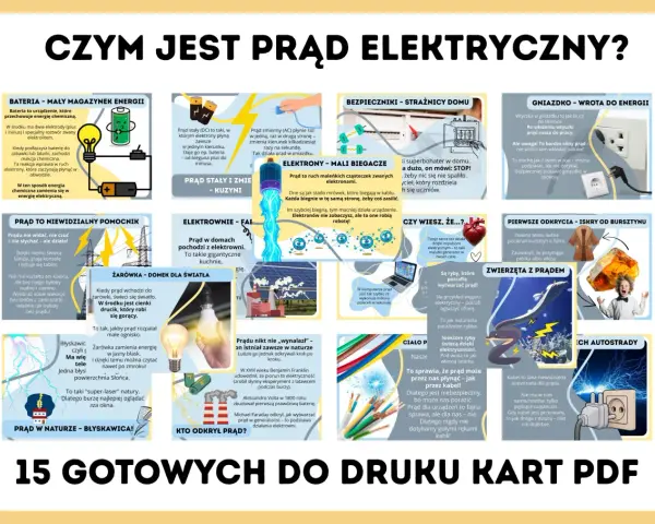 Prąd elektryczny to niewidzialny pomocnik, który zasila nasze życie. Od baterii po błyskawice, wszędzie jest czysty prąd.
