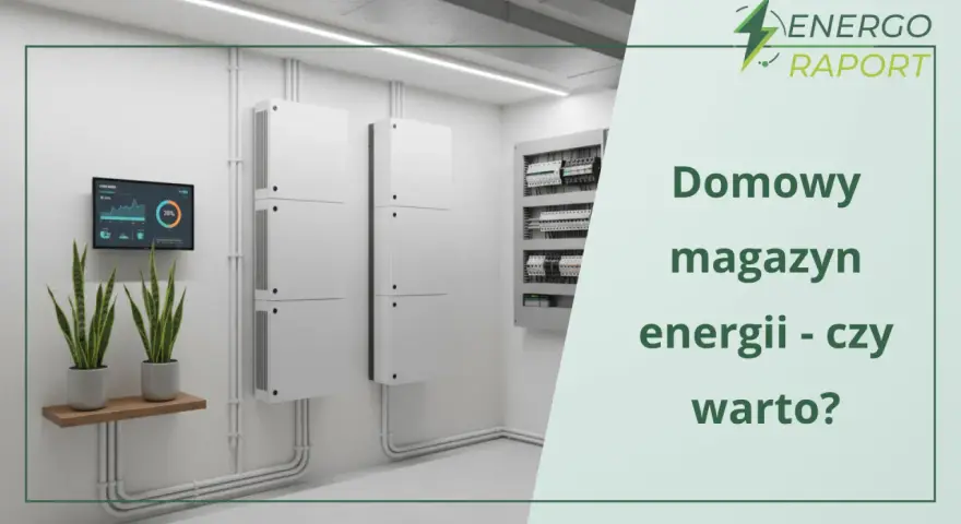 Nowoczesny domowy magazyn energii z panelem sterowania i roślinami. Czy warto zainwestować w takie rozwiązanie?