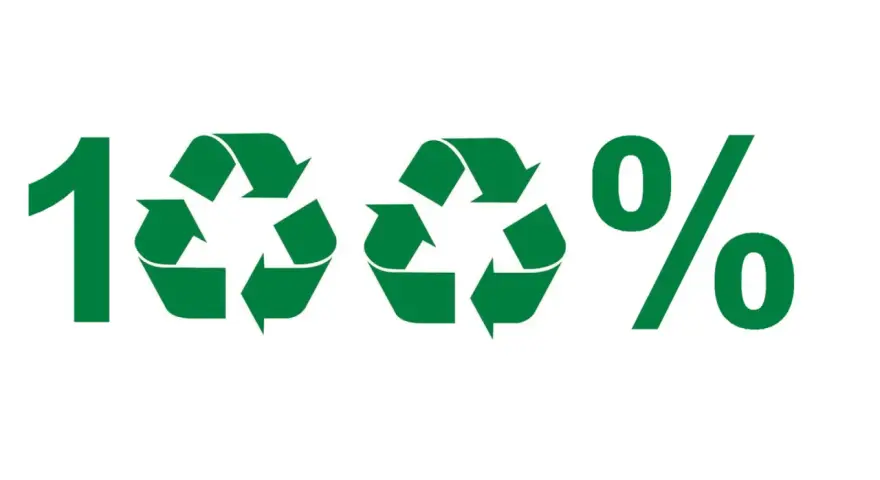 100% recyklingu. Czy polietylen to plastik? Tak, i można go poddać recyklingowi.