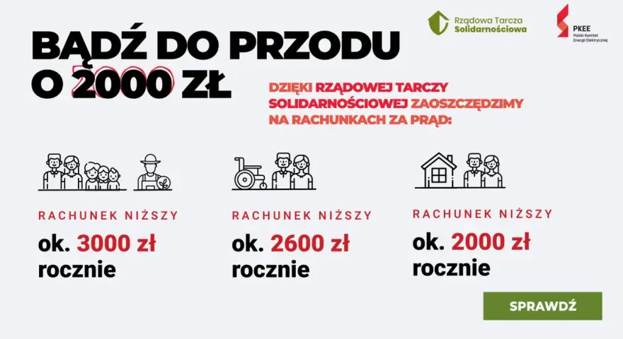 Rządowa Tarcza Solidarnościowa pomoże Ci jak być samowystarczalnym, oszczędzając na prądzie. Sprawdź, ile możesz zaoszczędzić!