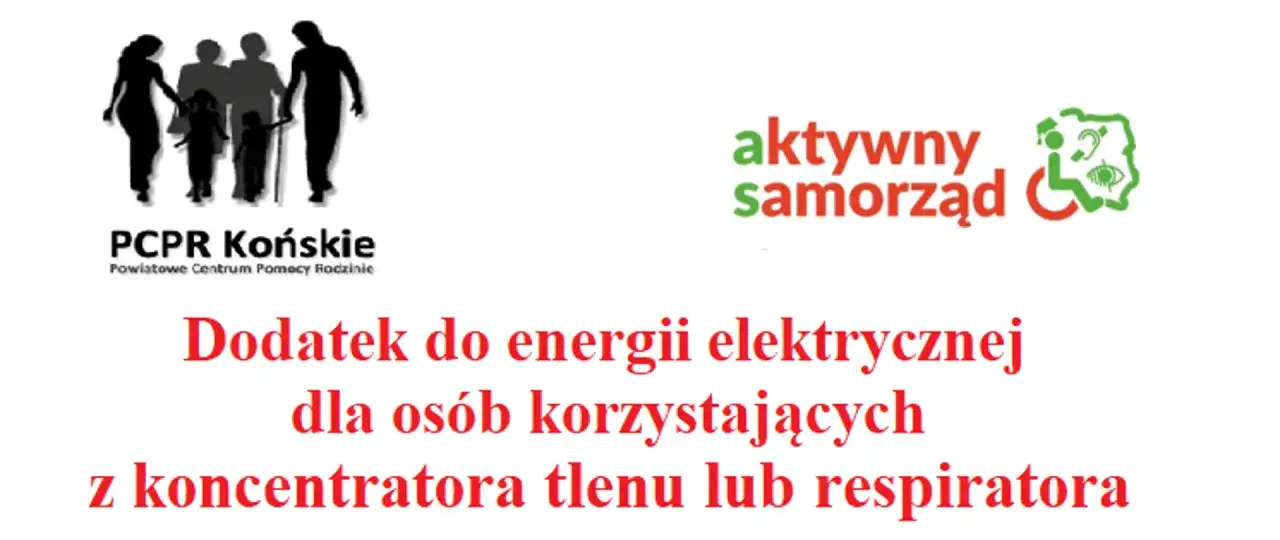 Dodatek do energii elektrycznej dla osób korzystających z koncentratora tlenu lub respiratora. Ulga na prąd dla niepełnosprawnych Tauron.